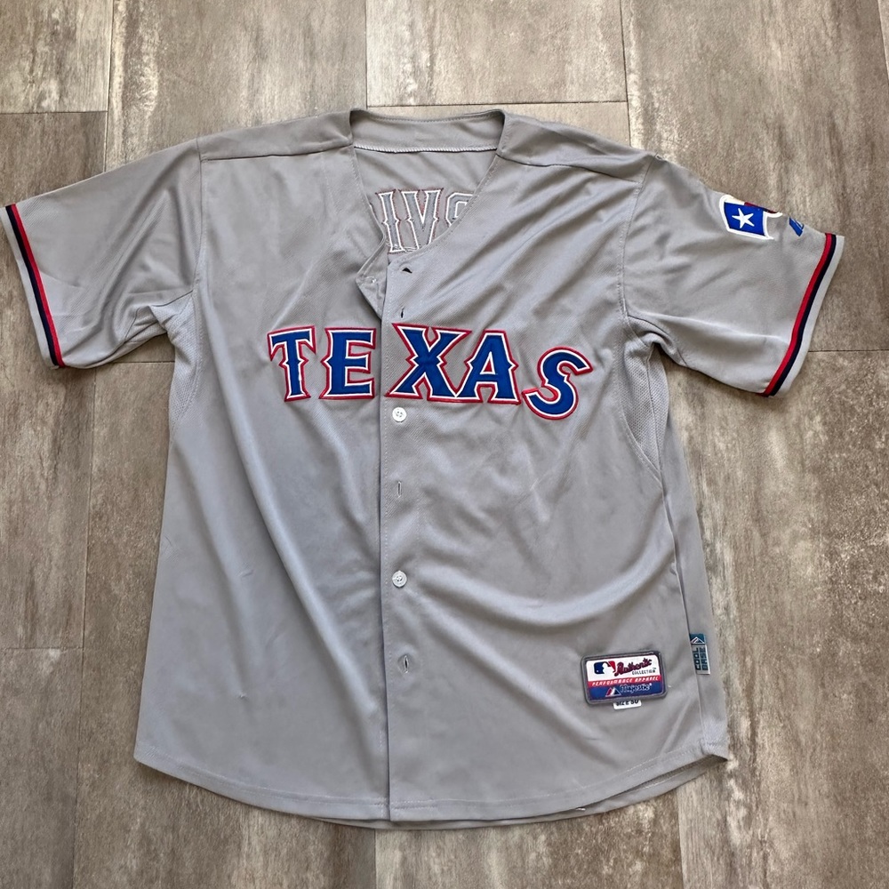 Texas Rangers Baseball Jersey | Yu Darvish - Size Large